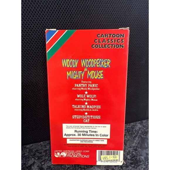 Superman Woody Woodpecker & Popeye Cartoon Classics Collection VHS Set - Picture 10 of 11